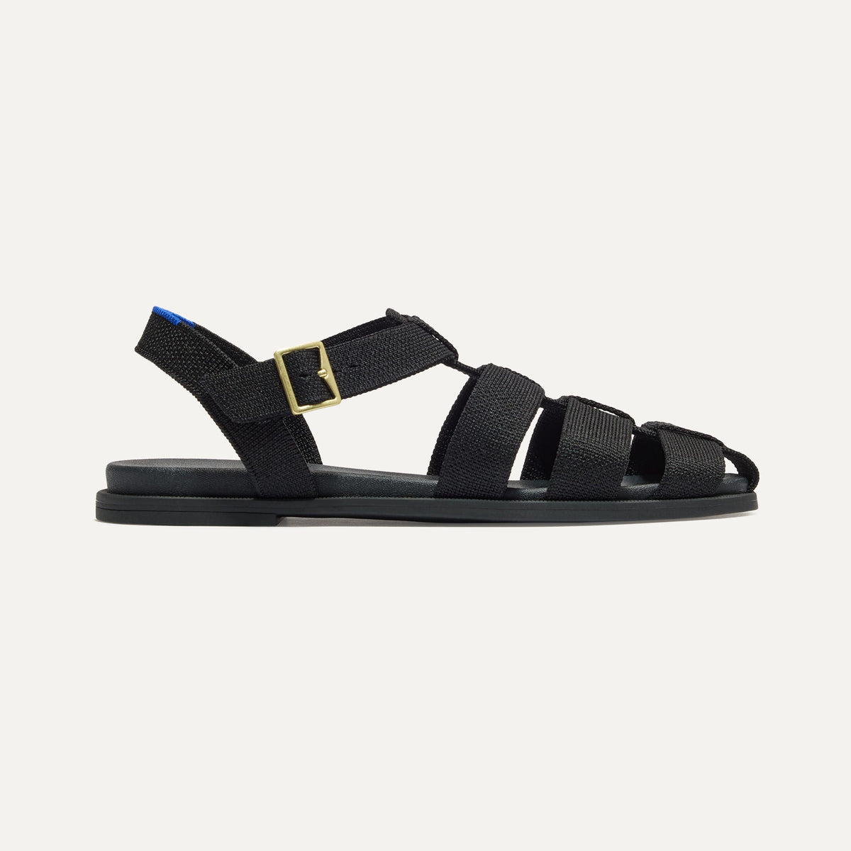 Rothys The Fisherman Sandal in Black