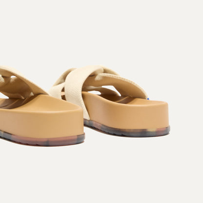 Rothys The Twist Slide in Coconut