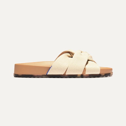 Rothys The Twist Slide in Coconut