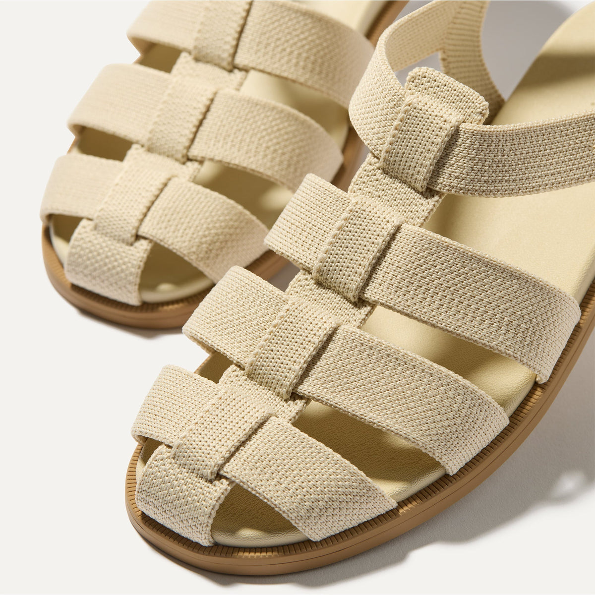 Rothys The Fisherman Sandal in Coconut