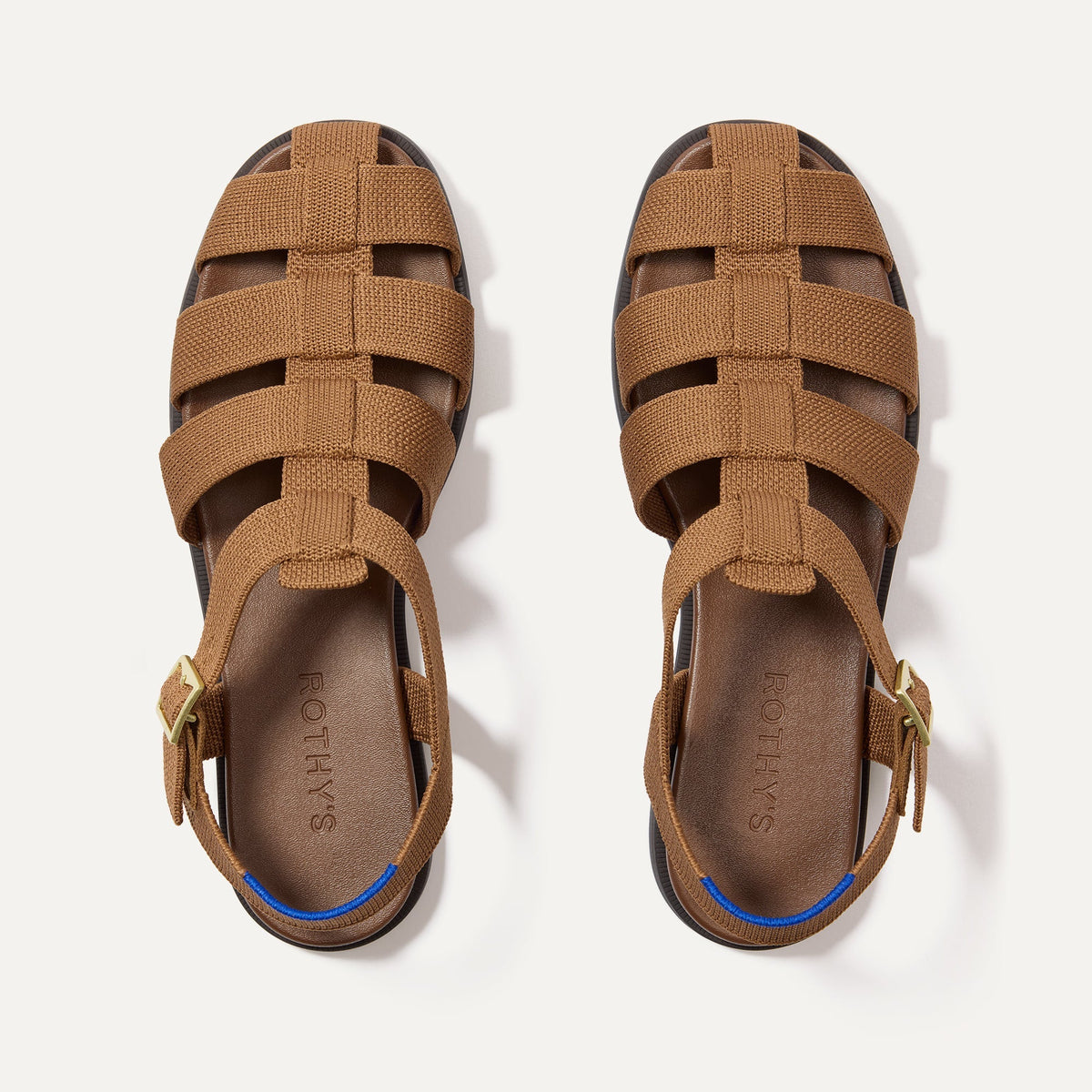 Rothys The Fisherman Sandal in Pecan