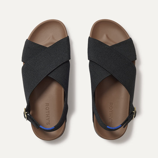 Rothys Women's Weekend Sandal in Black