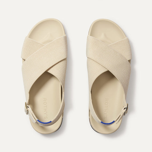 Rothys Women's Weekend Sandal in Coconut