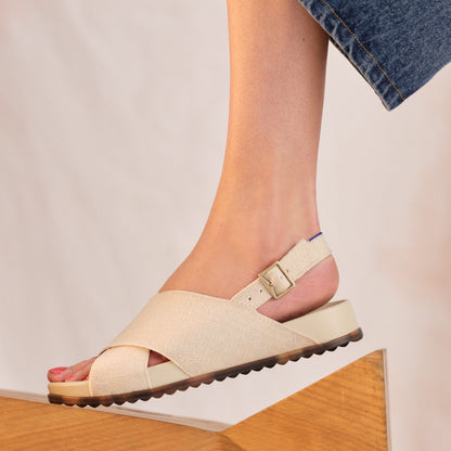 Rothys Women's Weekend Sandal in Coconut