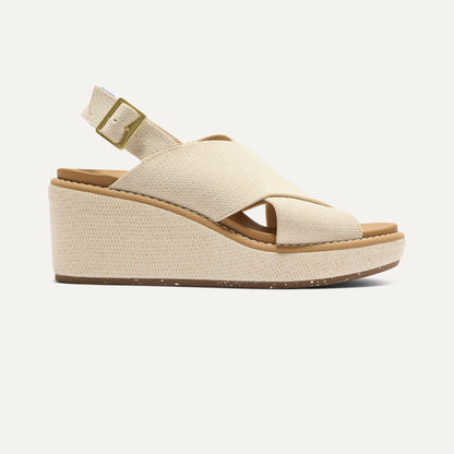 Rothys The Wedge in White Sand