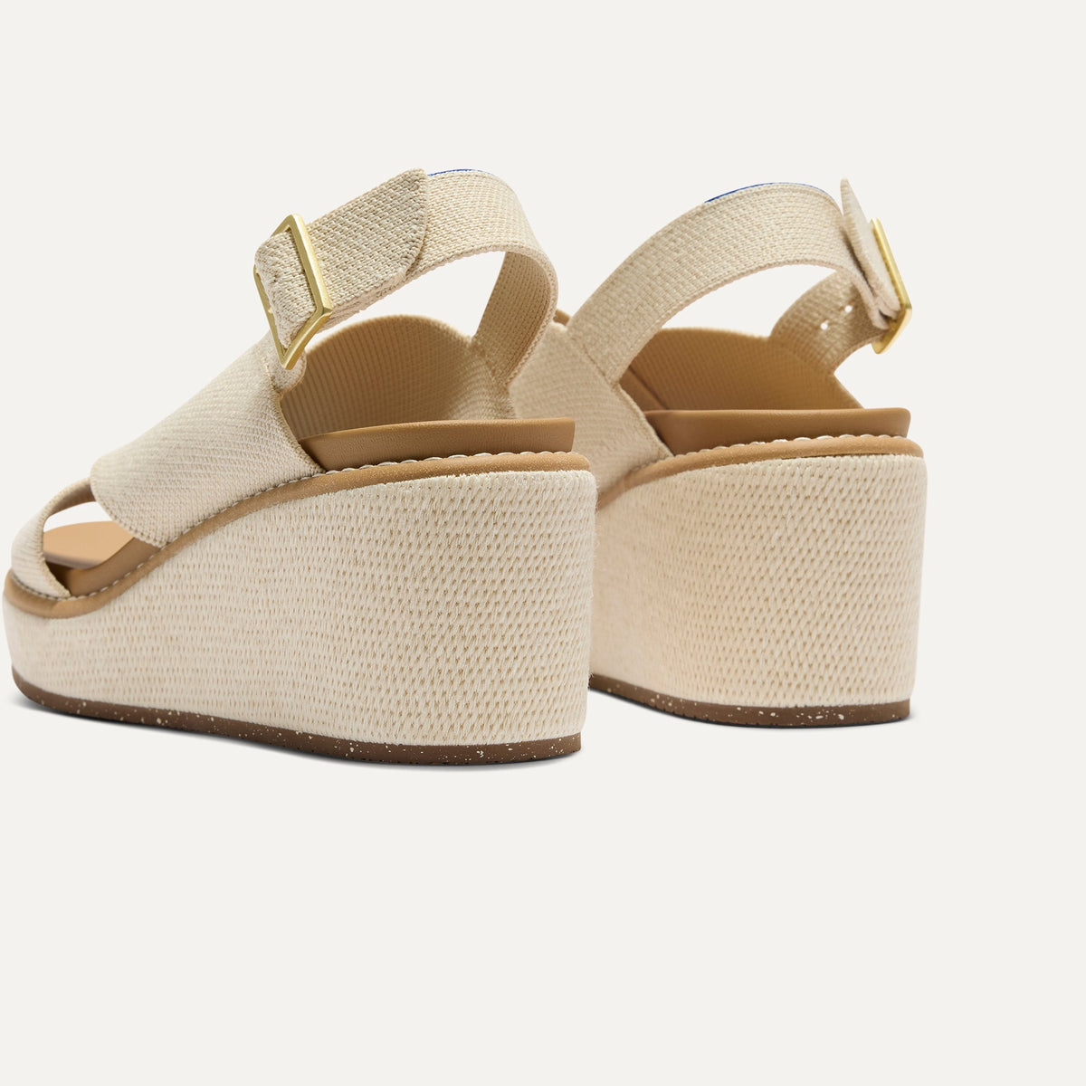 Rothys The Wedge in White Sand