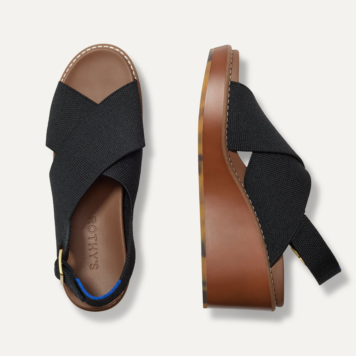 Rothys The Wedge in Black