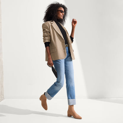 Rothys The Classic Boot in Tobacco