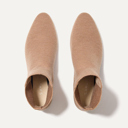 Rothys The Classic Boot in Tobacco