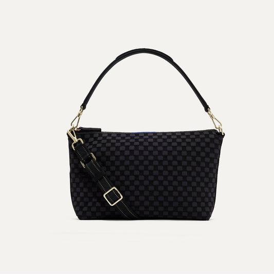 Rothys The Daily Crossbody in Black Sand