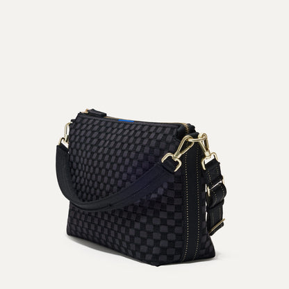 Rothys The Daily Crossbody in Black Sand