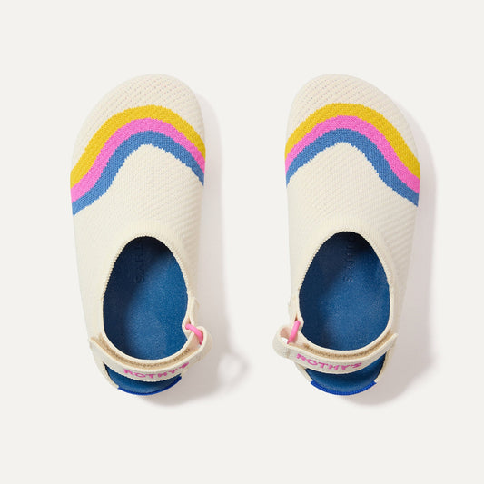 Rothys The Kids Clog in Retro Wave