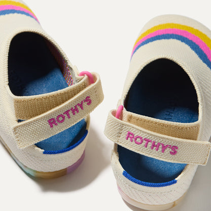 Rothys The Kids Clog in Retro Wave