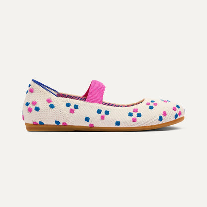 Rothys The Kids Mary Jane in Bubblegum Pop