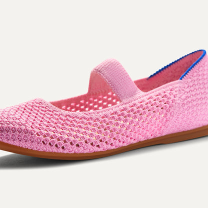 Rothys The Kids Mary Jane in Tutu Open-Knit