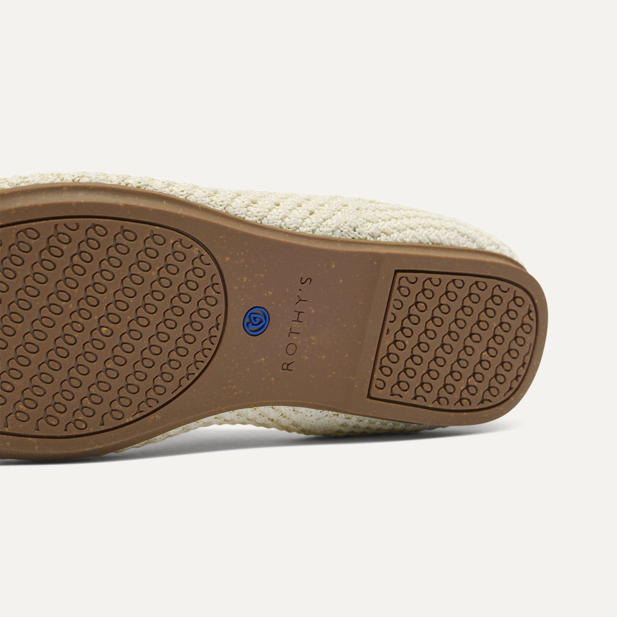 Rothys The Kids Mary Jane in White Open-Knit