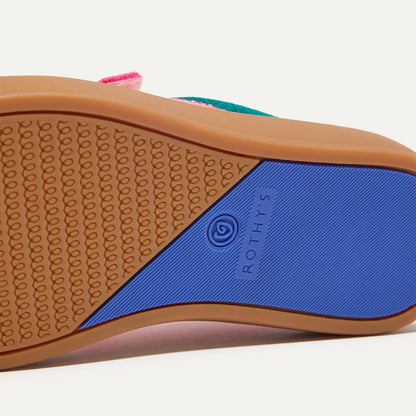 Rothys The Kids Strap Sneaker in Watermelon