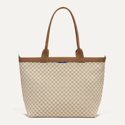 Rothys The Lightweight Zipper Tote in Vanilla Wafer