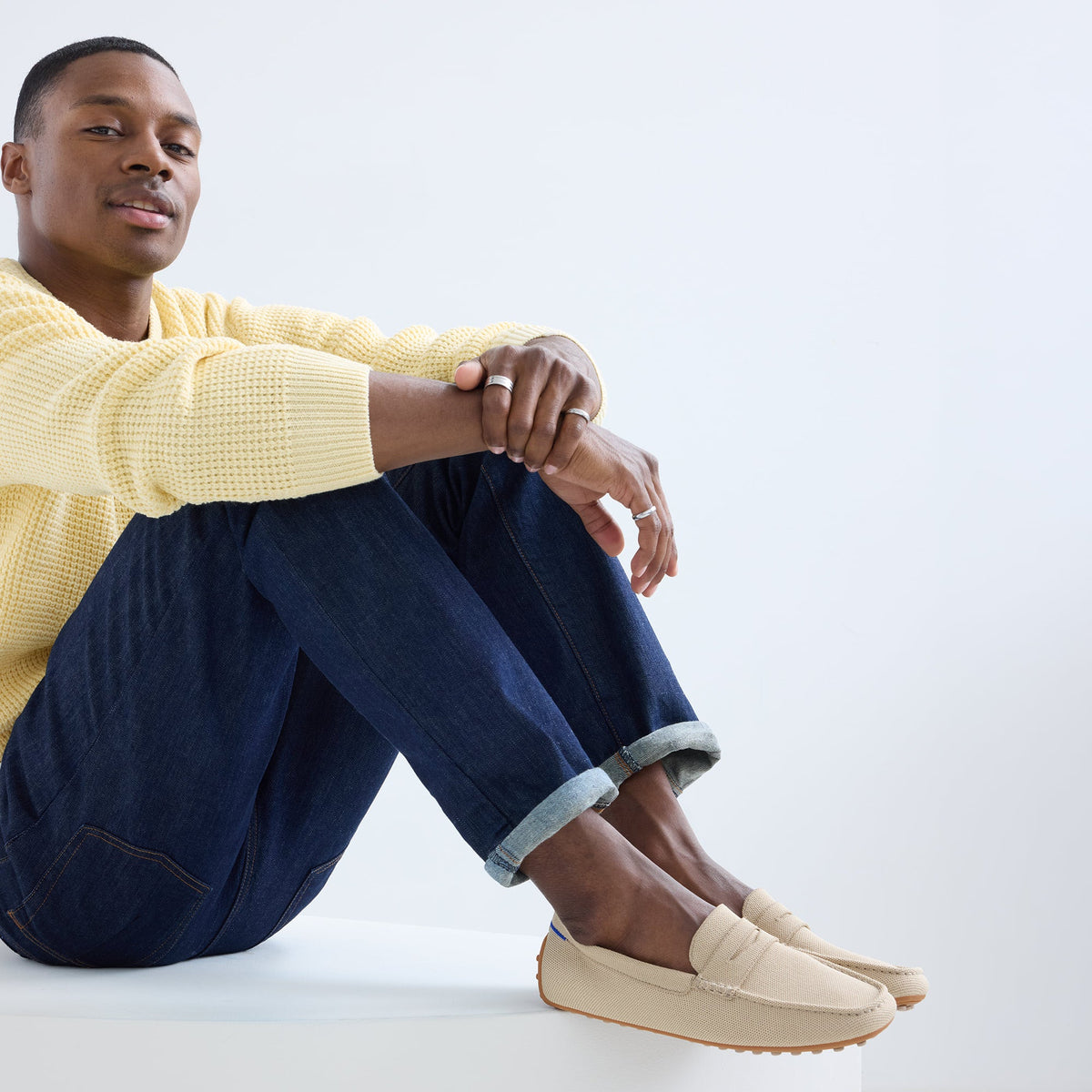 Rothys The Men's Daily Driver in Shore