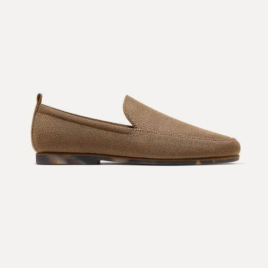 Rothys The Ravello Loafer in Faded Brown