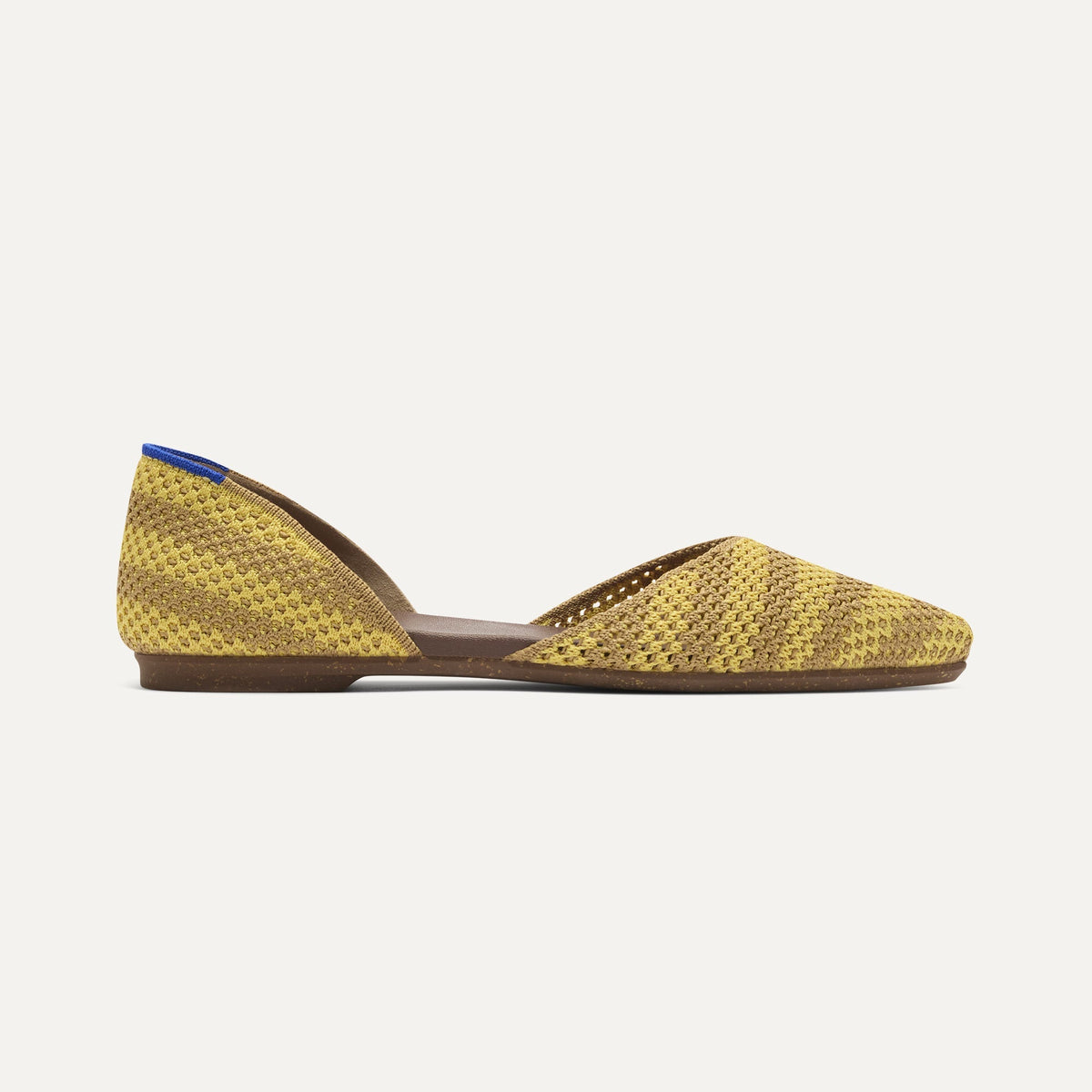 Rothys The D'Orsay Point in Daffodil Stripe