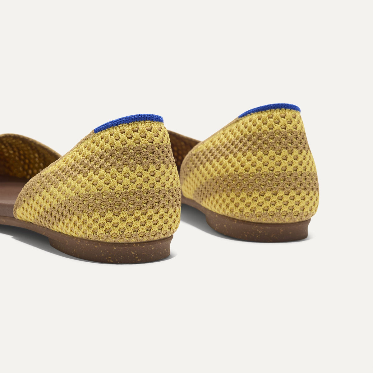 Rothys The D'Orsay Point in Daffodil Stripe