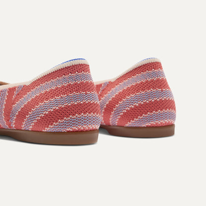 Rothys The Daily Flat in Sunkiss Stripe