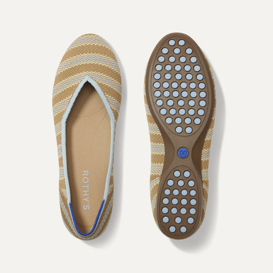 Rothys The Daily Flat in Terra Stripe