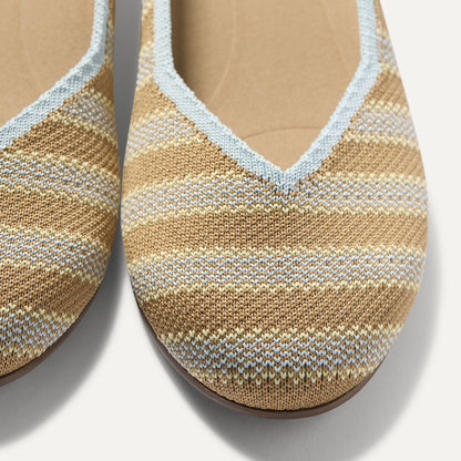 Rothys The Daily Flat in Terra Stripe