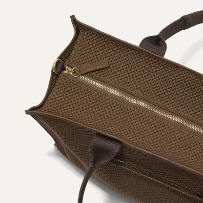 Rothys The Classic Tote in Cinnamon Open Knit