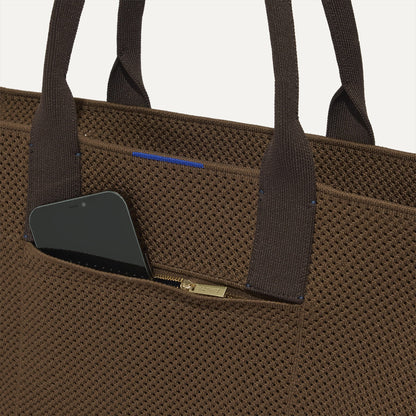 Rothys The Classic Tote in Cinnamon Open Knit