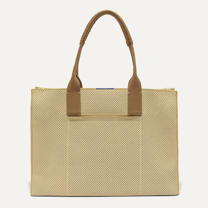 Rothys The Classic Tote in Macadamia Open-Knit