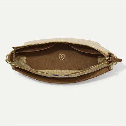 Rothys The Daily Crossbody in Macadamia Open-Knit