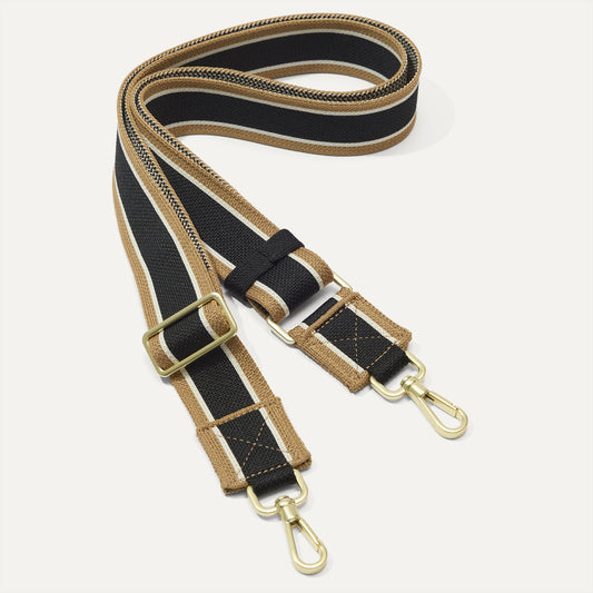 Rothys Crossbody Strap in Khaki Stripe