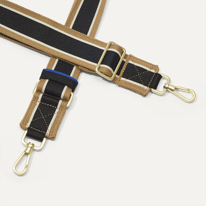 Rothys Crossbody Strap in Khaki Stripe