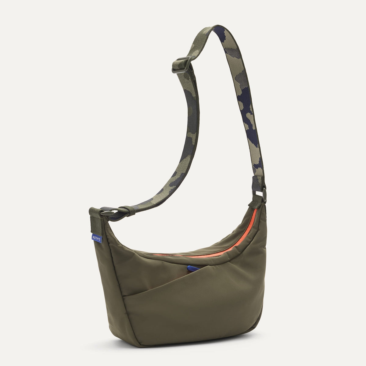Rothys Lightweight Travel Sling Bag in Forest