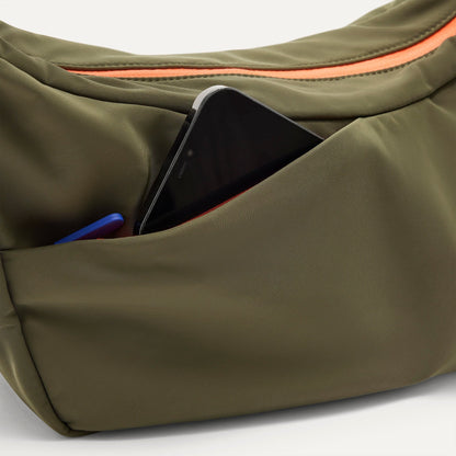 Rothys Lightweight Travel Sling Bag in Forest