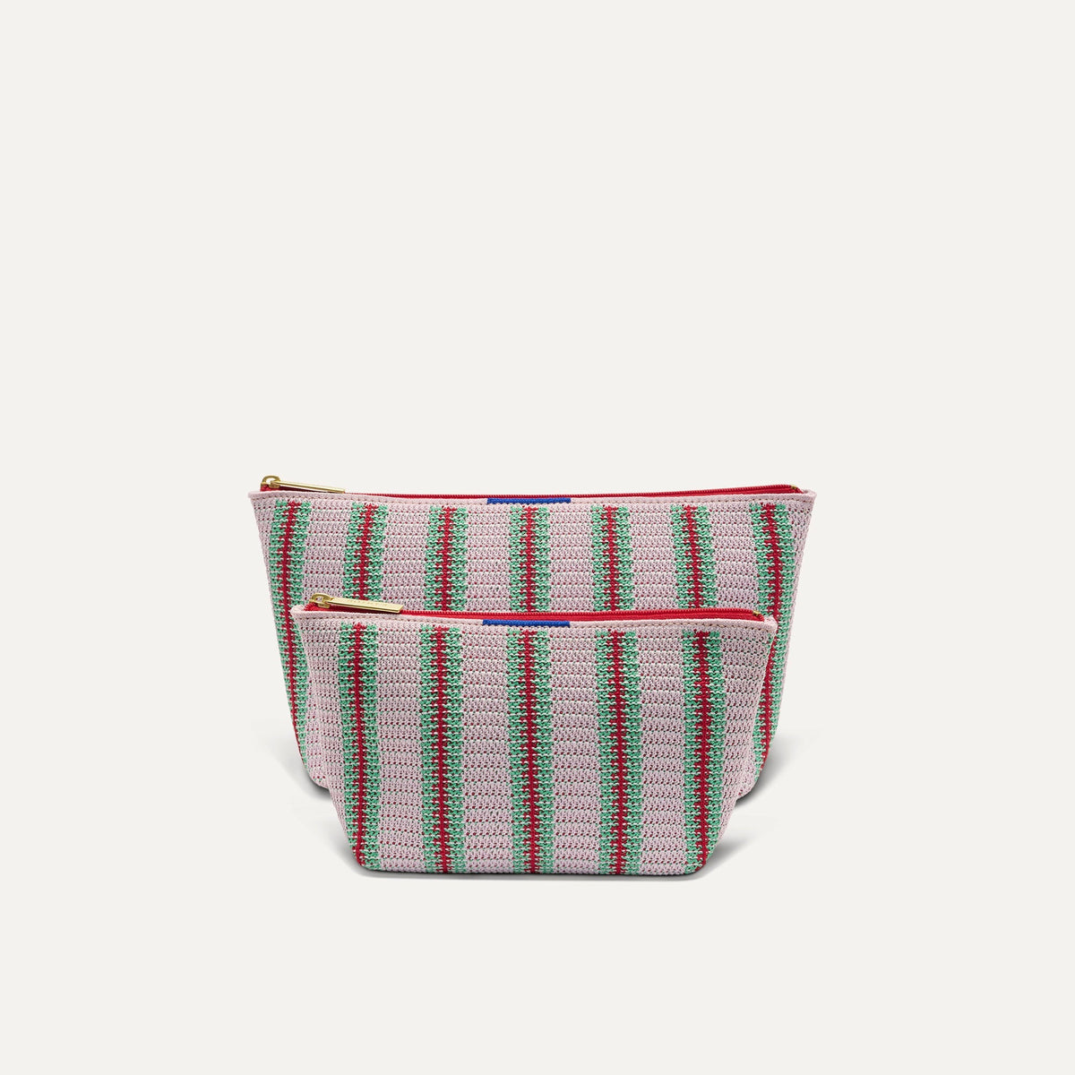 Rothys The Travel Pouch Set in Watermelon Market Stripe