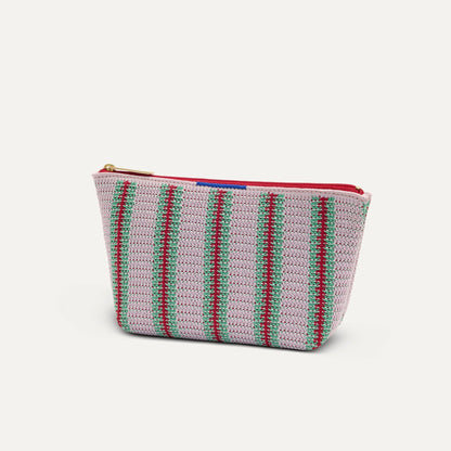 Rothys The Travel Pouch Set in Watermelon Market Stripe