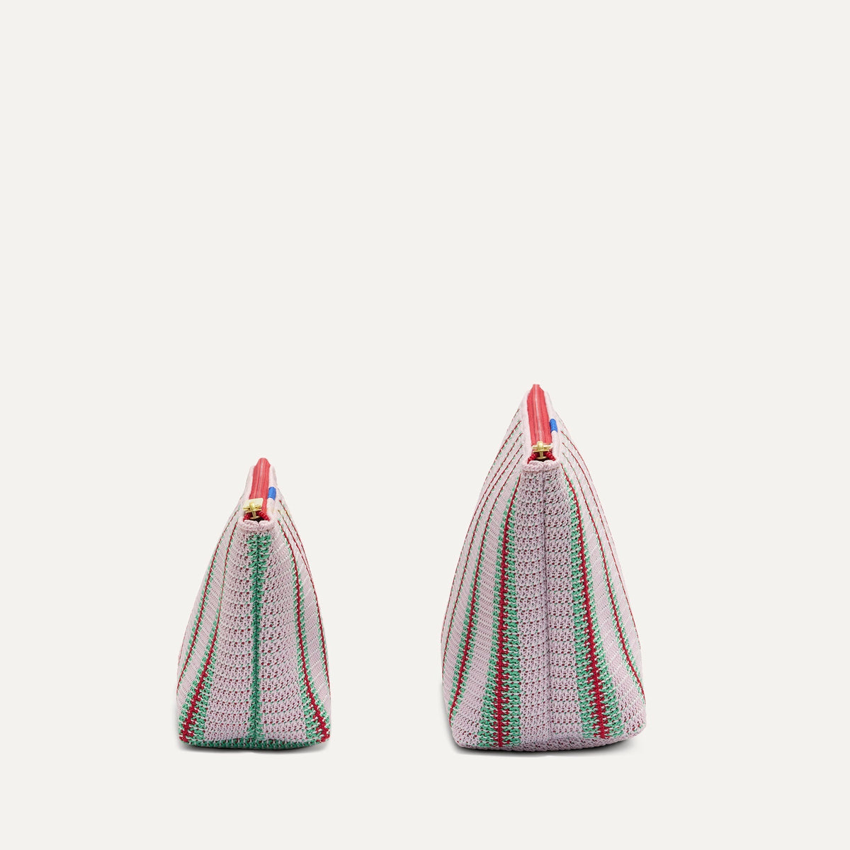 Rothys The Travel Pouch Set in Watermelon Market Stripe