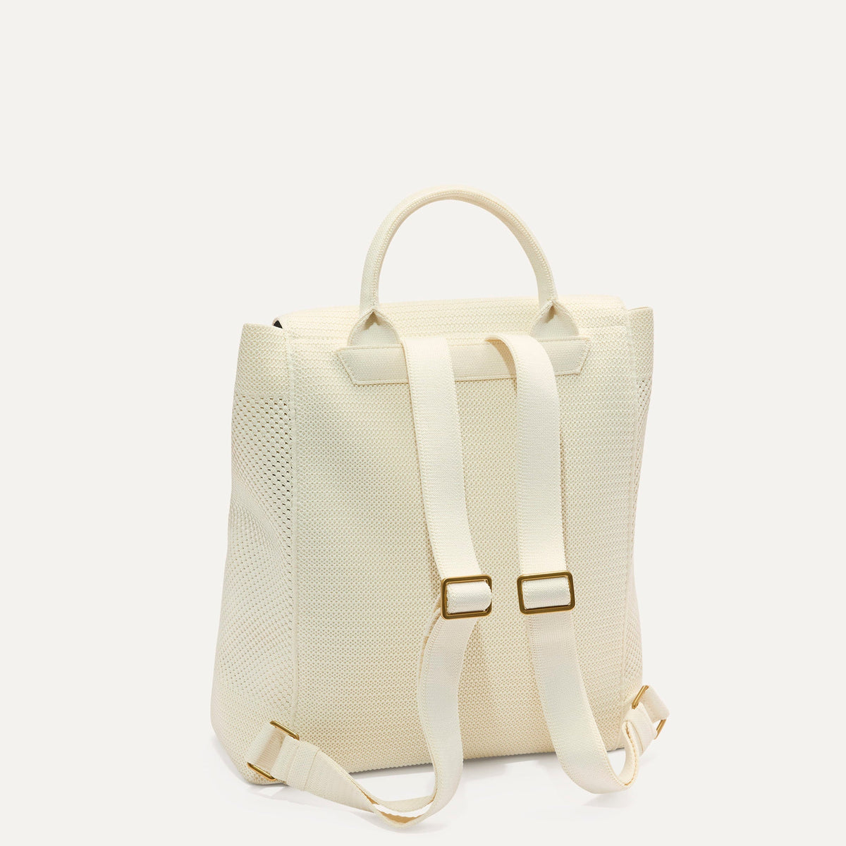 Rothys The Cinch Backpack in Coconut Crochet