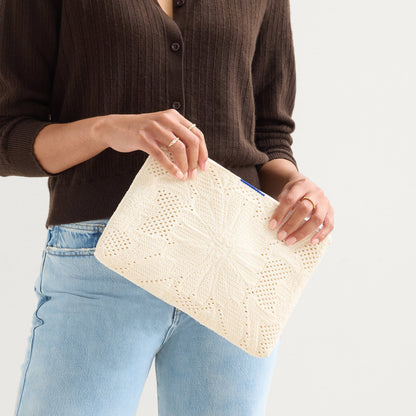 Rothys The Convertible Clutch in Moonflower