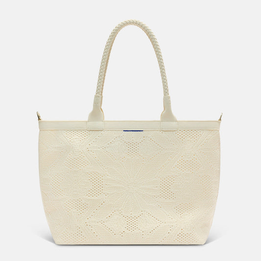 Rothys The Lightweight Zipper Tote in Moonflower