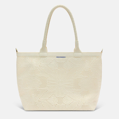 Rothys The Lightweight Zipper Tote in Moonflower