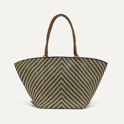 Rothys Women's Beach Bag in Toffee Chevron