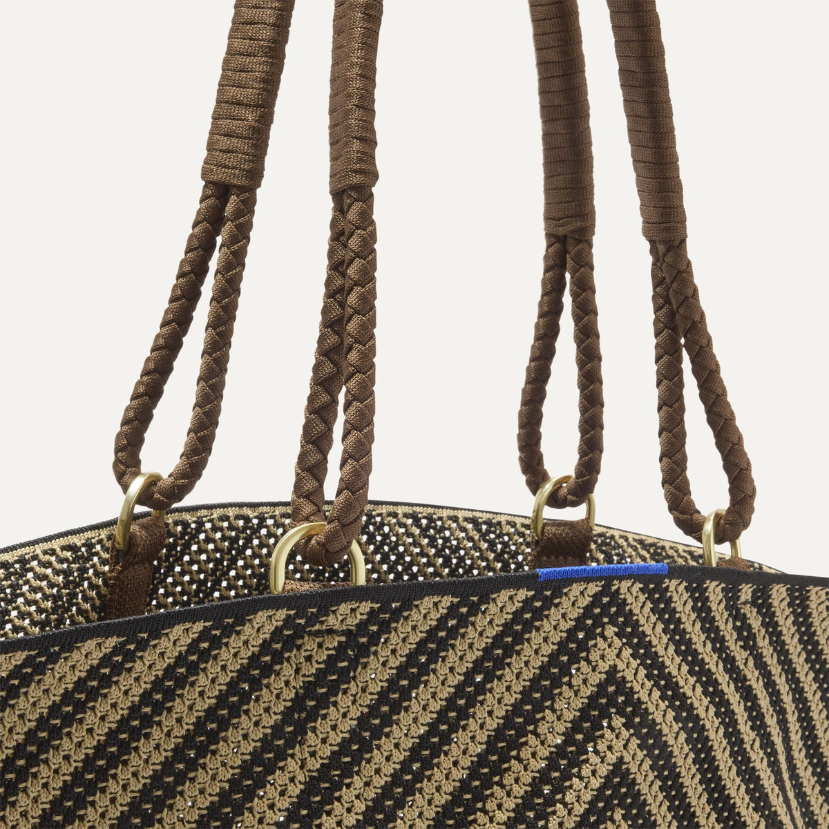 Rothys Women's Beach Bag in Toffee Chevron