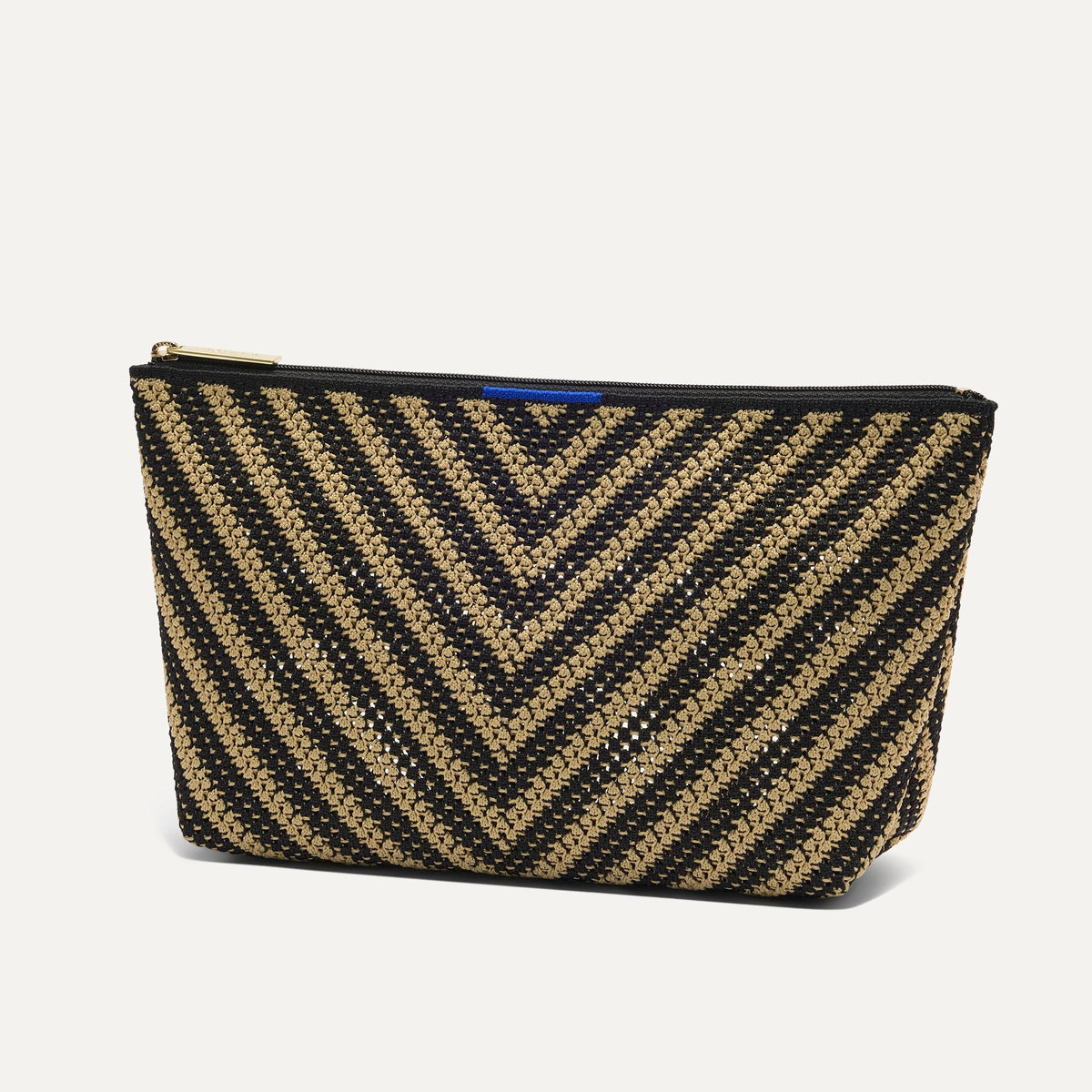 Rothys The Travel Pouch Set in Toffee Chevron