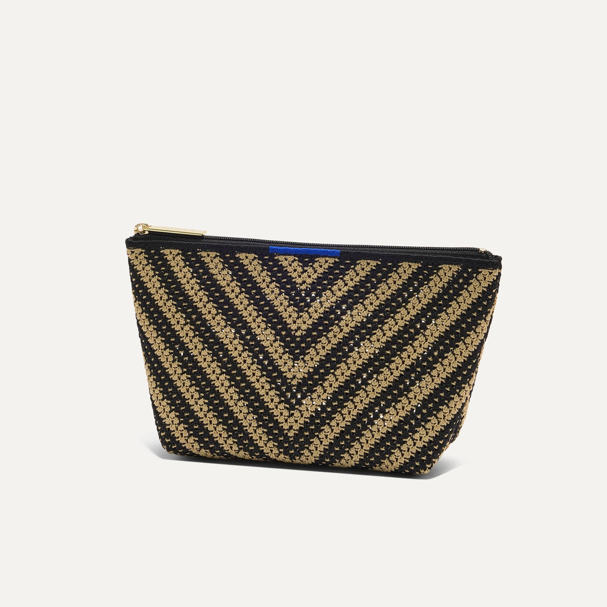 Rothys The Travel Pouch Set in Toffee Chevron