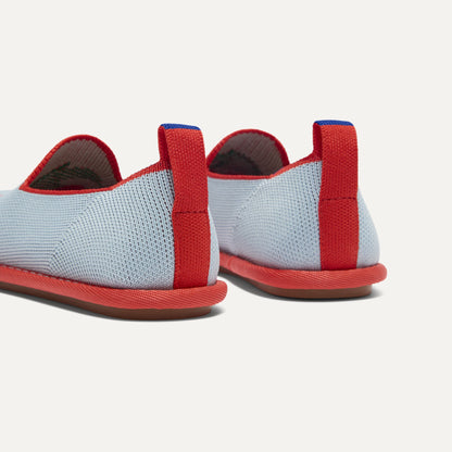 Rothys The Mini Loafer in Cherry Blue