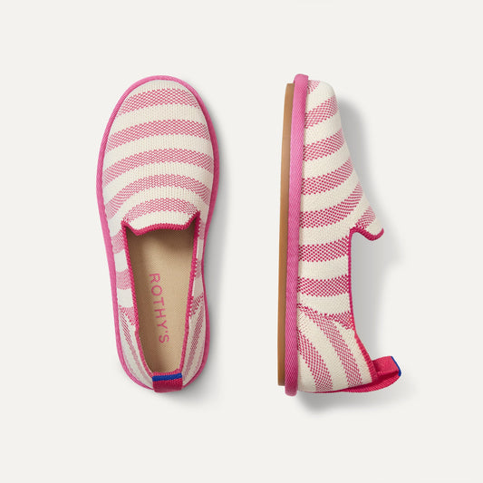 Rothys The Mini Loafer in Sorbet Stripe